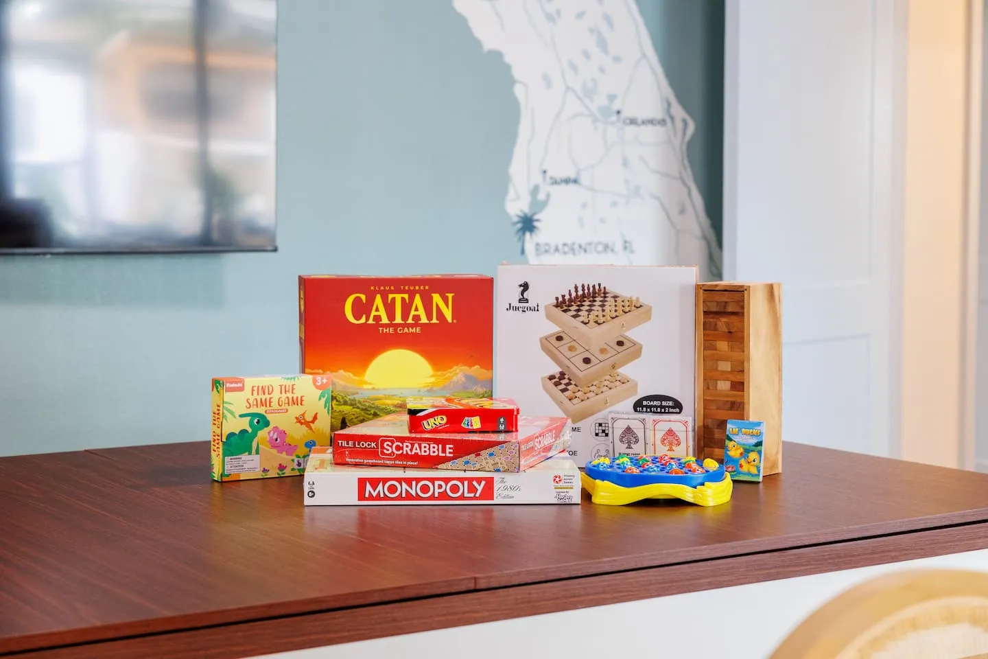 The Breezy Palm: board games