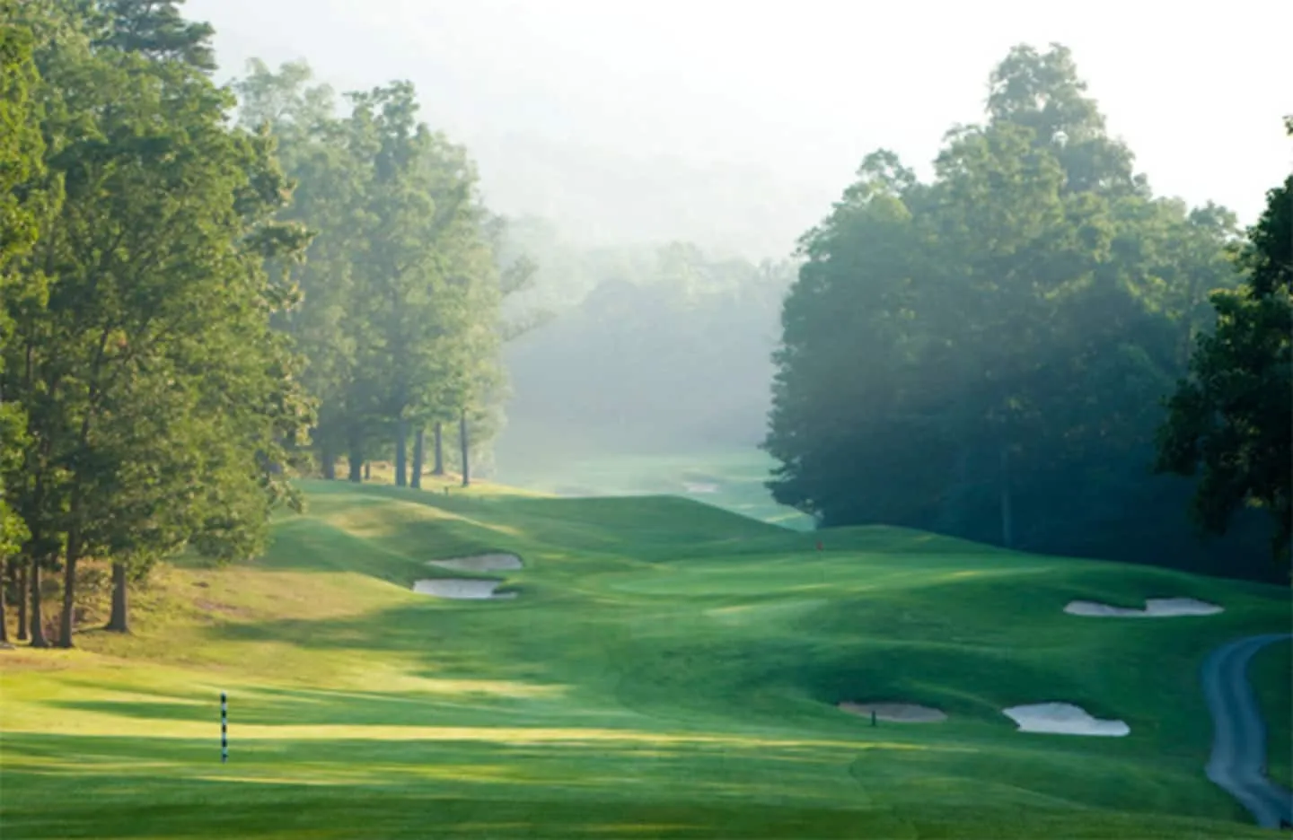 Honey Hollow: golf course at Massanutten